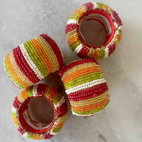 MacKenzie Childs Napkin Rings - Picture 2 of 5